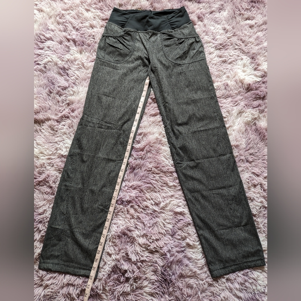 Prana Summit Pant Regular Inseam Charcoal Heather Performance Pant size Small - Picture 13 of 13